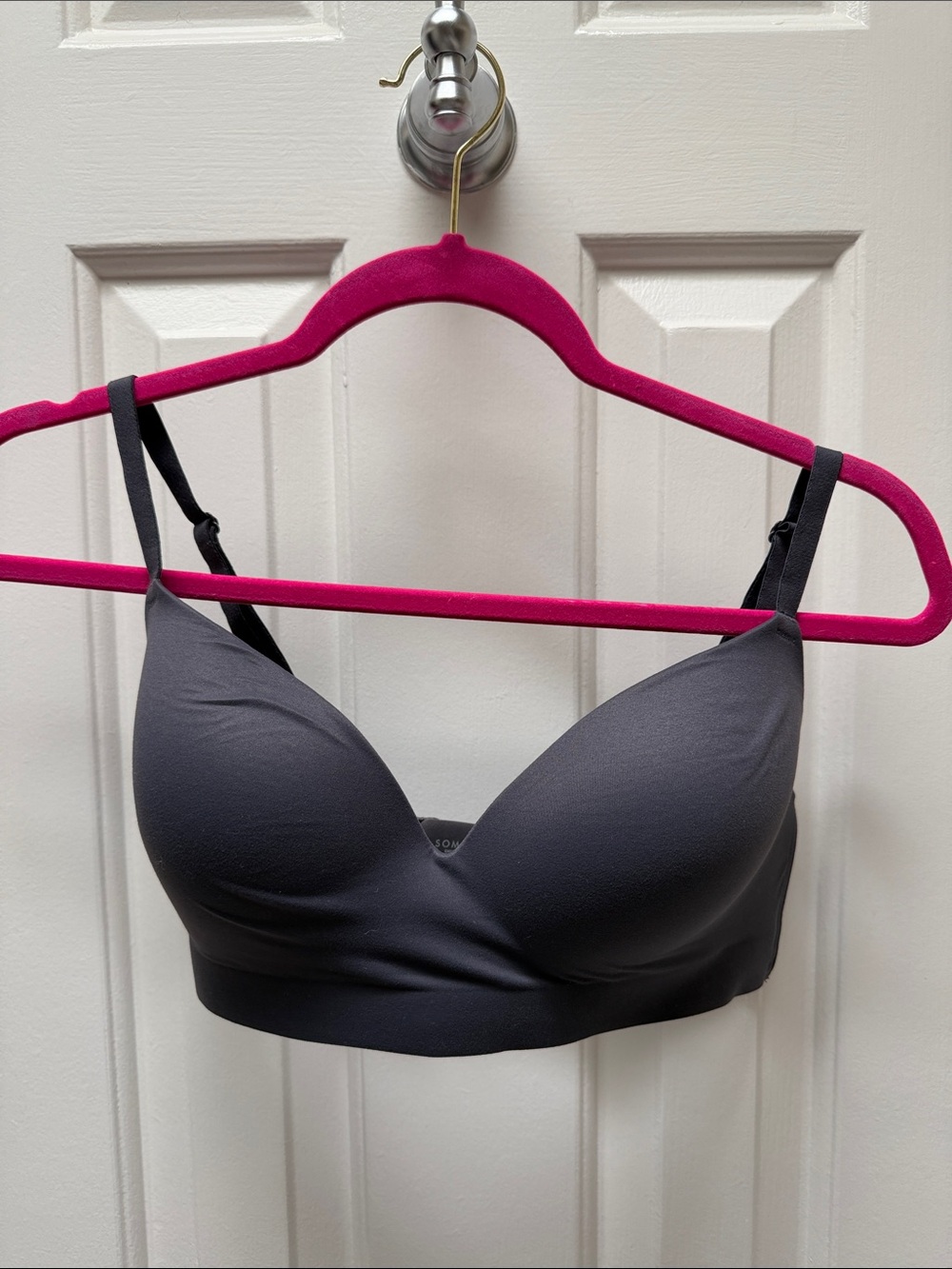 Soma Women’s Enbliss wireless Seamless T-Shirt Bra - Black